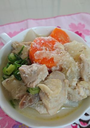 圧力鍋、簡単。鶏肉大根ポトフ-レシピのメイン写真