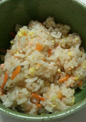 ♬しゃけフレークの簡単炊き込みご飯♬-レシピのメイン写真