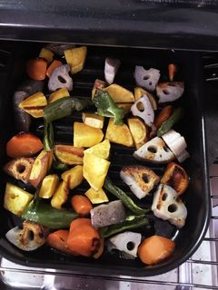 すぐ美味しい!グリルパンで根菜グリル♪-レシピのメイン写真