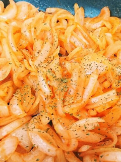 簡単玉ねぎケチャップ炒め-レシピのメイン写真