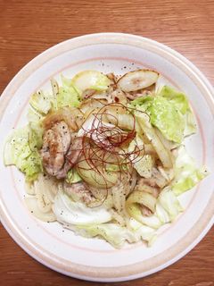 ☆スタミナ塩豚うどん☆-レシピのメイン写真