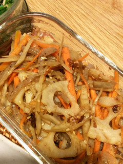 我が家の常備菜〜根菜とレンコンのきんぴら-レシピのメイン写真