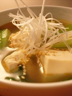 時短☆簡単 基本の豆腐と青梗菜のスープ-レシピのメイン写真