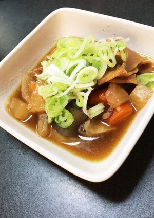 簡単牛スジ煮込み-レシピのメイン写真