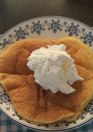 低糖質なふわふわホットケーキ-レシピのメイン写真