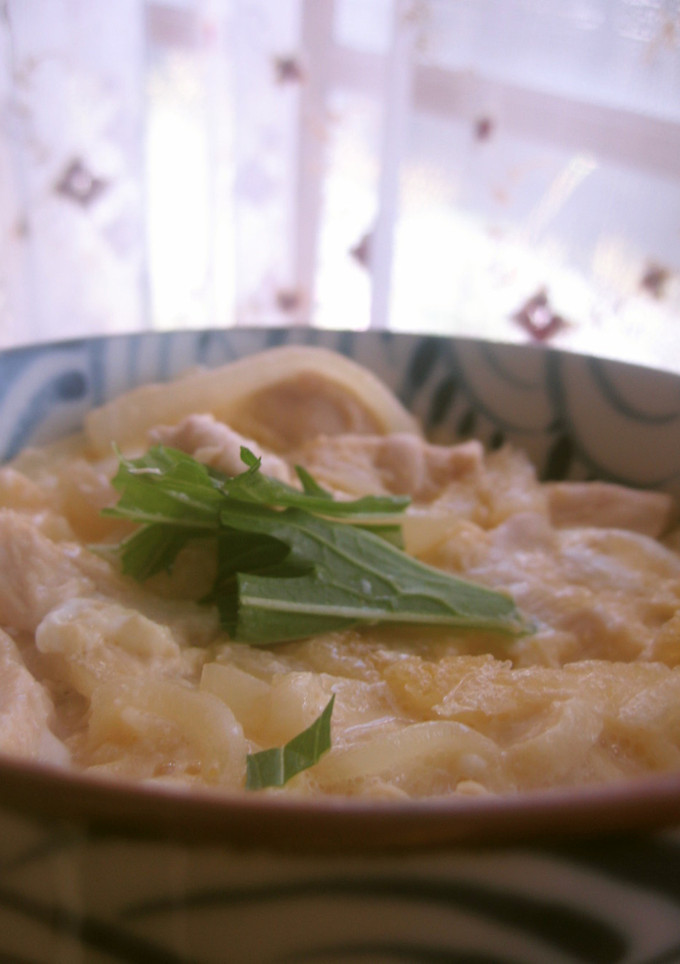 格安簡単❤あたただしで、おひとり様親子丼-レシピのメイン写真
