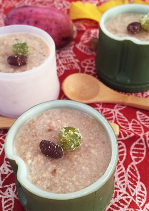 ごまあんこ豆腐ぅぷりん♪-レシピのメイン写真