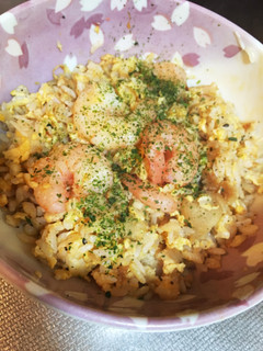 簡単パラパラ海老炒飯(^o^)-レシピのメイン写真