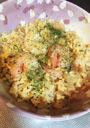 簡単パラパラ海老炒飯(^o^)-レシピのメイン写真