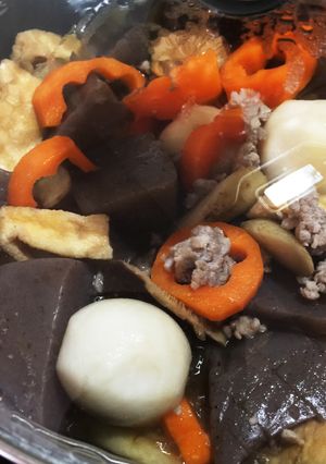 豚ミンチで筑前煮もどき☆簡単調理-レシピのメイン写真