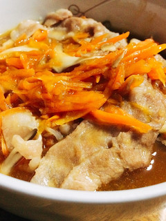豚肉とにんじんのとろっと煮-レシピのメイン写真