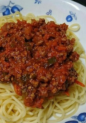 おばぁちゃんのミートソーススパゲッティ-レシピのメイン写真
