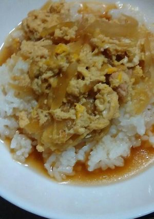 ★★めんつゆの甘い親子丼★★-レシピのメイン写真