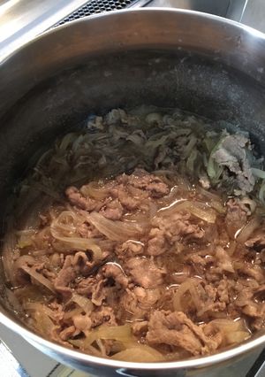 牛丼-レシピのメイン写真