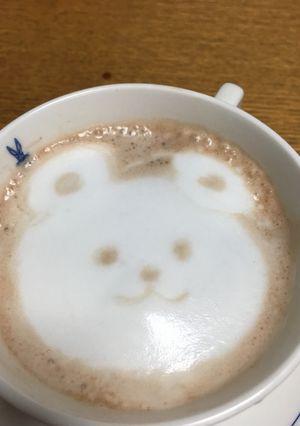 ココア・デ ☆アート くまさん-レシピのメイン写真