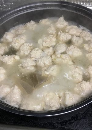 適当でも美味しい!鶏だんご鍋-レシピのメイン写真