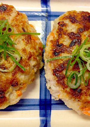簡単な豚バラ肉で卵無し旨い豆腐ハンバーグ-レシピのメイン写真
