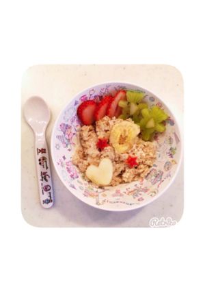 Vegan オーツポリッジ豆乳-レシピのメイン写真