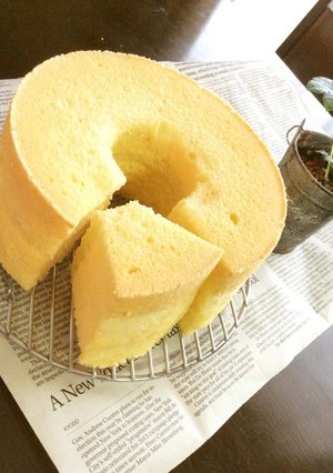 プレーンシフォン-レシピのメイン写真