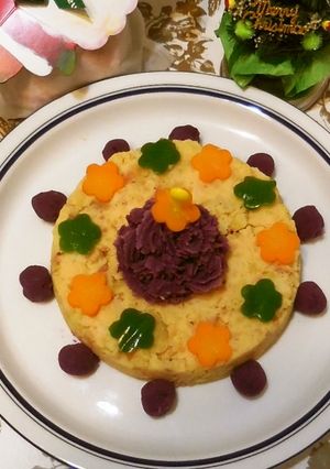 ケーキのようなポテトサラダ-レシピのメイン写真