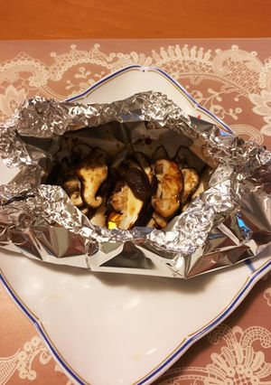 トースターで簡単〜しいたけホイル-レシピのメイン写真