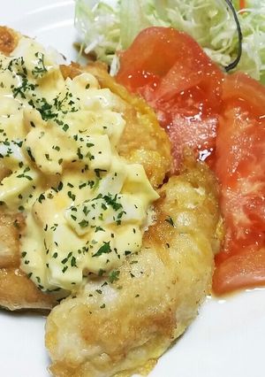 揚げずに楽チン♪鶏むね肉で★チキン南蛮☆-レシピのメイン写真