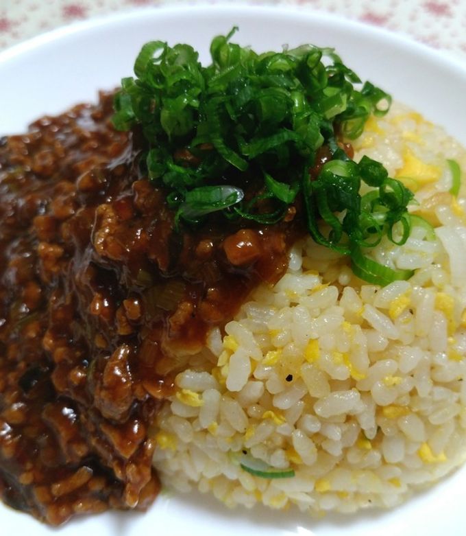 脱マンネリ！ピリ辛 麻婆あんかけ炒飯-レシピのメイン写真