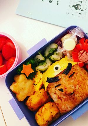 キャラ弁★どうぶつの森★リセットさん-レシピのメイン写真