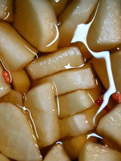 ピリ辛☆大根のしょうゆ漬-レシピのメイン写真