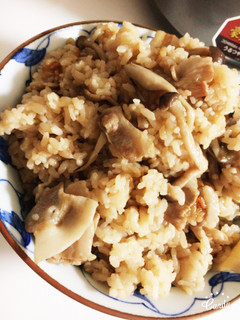 きのこと豚バラの炊き込みご飯-レシピのメイン写真