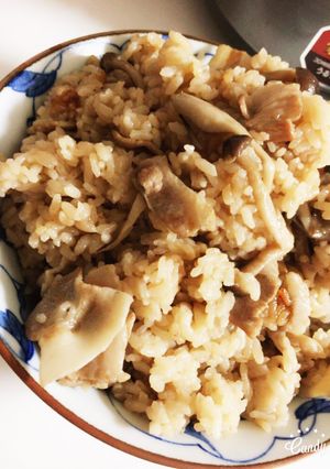 きのこと豚バラの炊き込みご飯-レシピのメイン写真