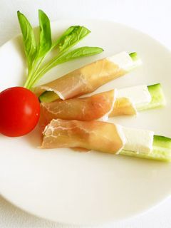 きゅうりとクリームチーズの生ハム巻き-レシピのメイン写真