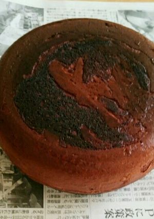 チョコパンケーキ【炊飯器】-レシピのメイン写真