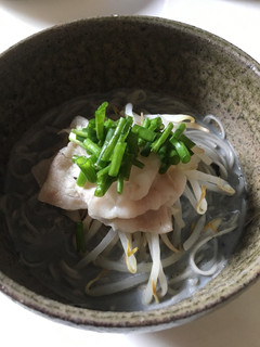体ポカポカ♡豆乳&黒ごまの簡単☆坦々麺風-レシピのメイン写真