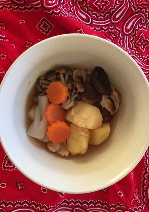 じゃがいもときのこの煮物-レシピのメイン写真