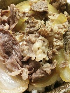 簡単つゆだく牛丼-レシピのメイン写真