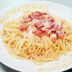 トマトとベーコンのパスタ-レシピのメイン写真