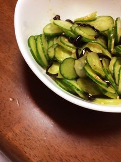 きゅうりの塩昆布和え-レシピのメイン写真