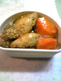 お弁当にどうぞwささみの照り焼き-レシピのメイン写真