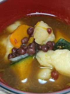 冬至〜団子入りかぼちゃと小豆のいとこ煮-レシピのメイン写真