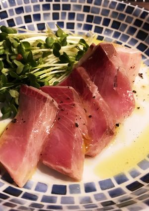 燻製にした天然ブリのオリーブオイル漬-レシピのメイン写真