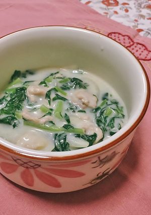 大根葉のクリーム煮-レシピのメイン写真
