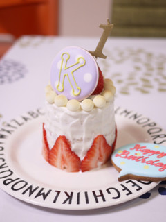 1歳バースデーケーキ*✭-レシピのメイン写真