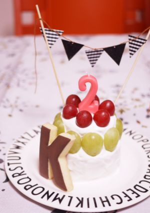 2歳バースデーケーキ*✭-レシピのメイン写真