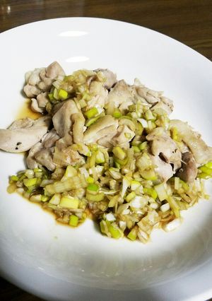 鶏肉のネギソース-レシピのメイン写真