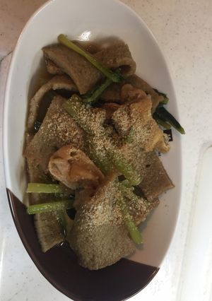 気まぐれシェフのじゃこ天小松菜揚げ-レシピのメイン写真