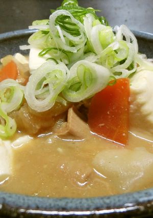 圧力鍋！味噌もつ煮込み-レシピのメイン写真