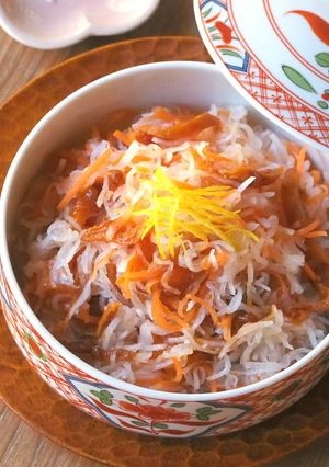 大根と干し柿の紅白なます✿-レシピのメイン写真