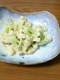 カリフラワーの酢味噌和え-レシピのメイン写真