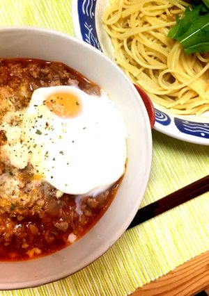 ミートソースのつけパスタ♪-レシピのメイン写真